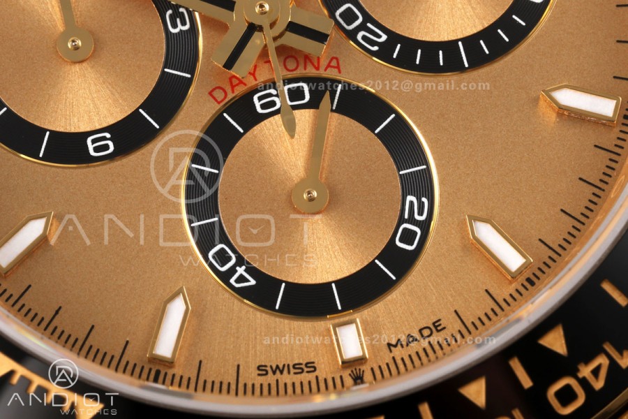 Daytona 126518 ERF Best Edition YG Dial on Oysterflex Strap JH4131 (Free Sprung) 160g