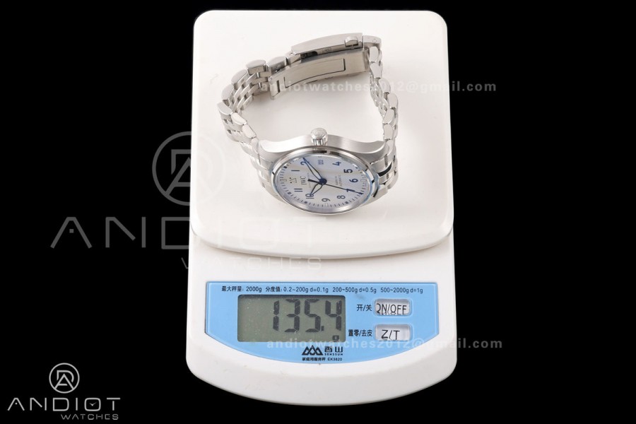 Mark XX MZF 1:1 Best Edition White Dial on SS Bracelet A2892