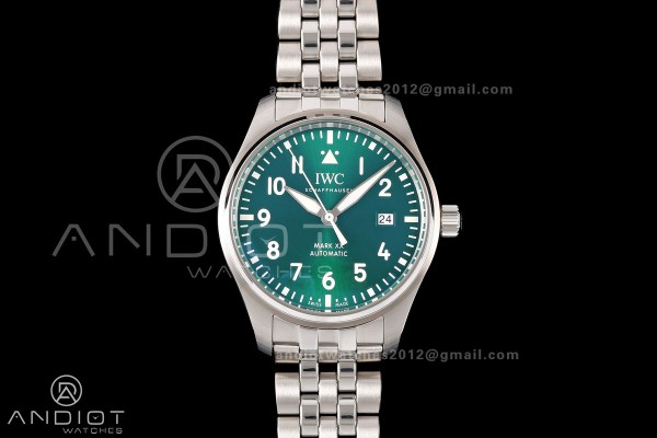 Mark XX MZF 1:1 Best Edition Green Dial on SS Brac...