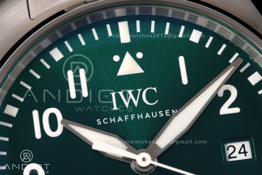 Mark XX MZF 1:1 Best Edition Green Dial on SS Bracelet A2892