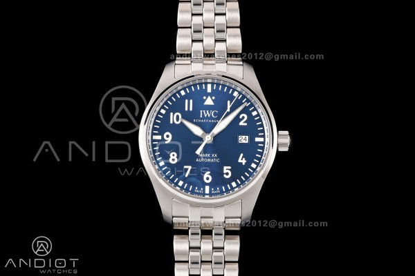 Mark XX MZF 1:1 Best Edition Blue Dial on SS Brace...