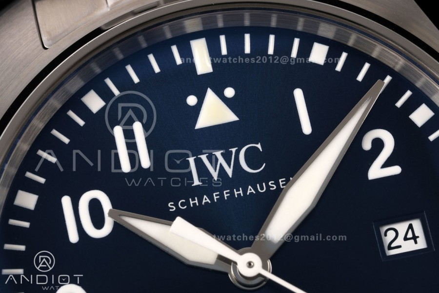 Mark XX MZF 1:1 Best Edition Blue Dial on SS Bracelet A2892