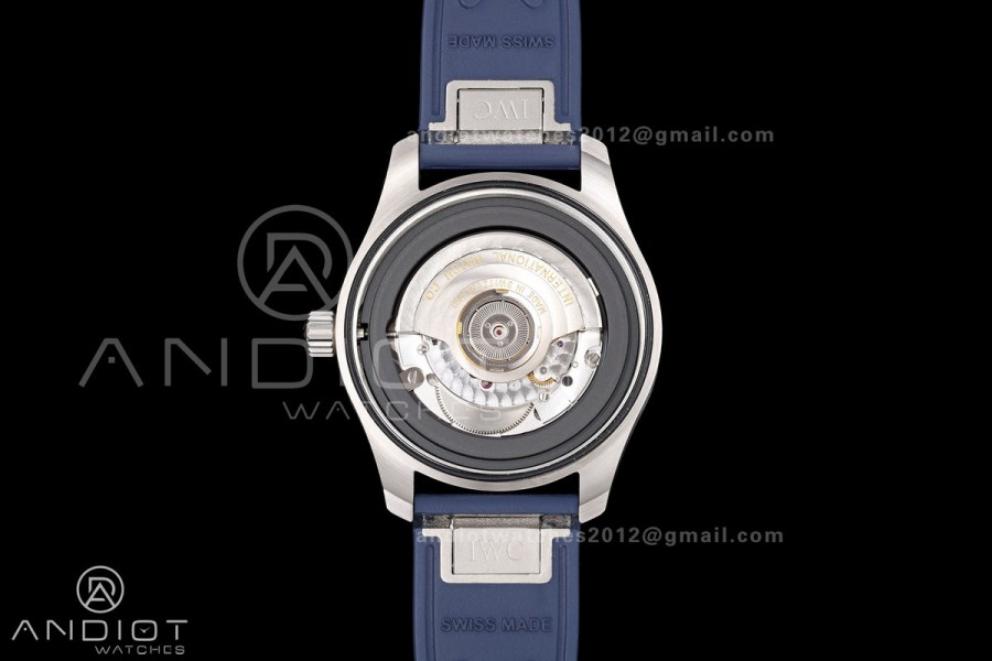 Mark XX MZF 1:1 Best Edition Blue/RG Dial on Blue Leather Strap A2892