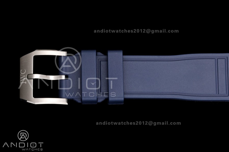 Mark XX MZF 1:1 Best Edition Blue/RG Dial on Blue Leather Strap A2892