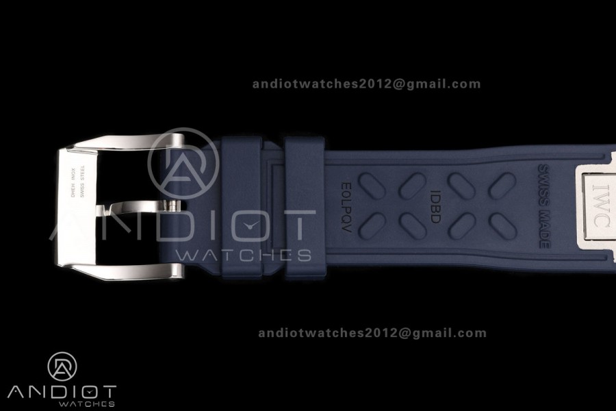 Mark XX MZF 1:1 Best Edition Blue/RG Dial on Blue Leather Strap A2892