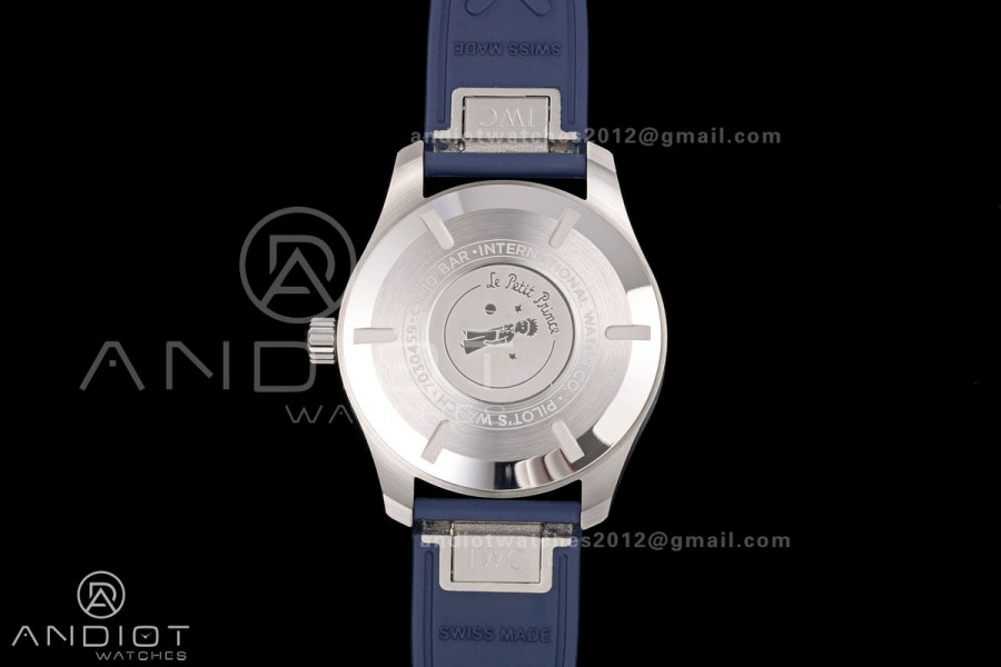 Mark XX MZF 1:1 Best Edition Blue/RG Dial on Blue Leather Strap A2892