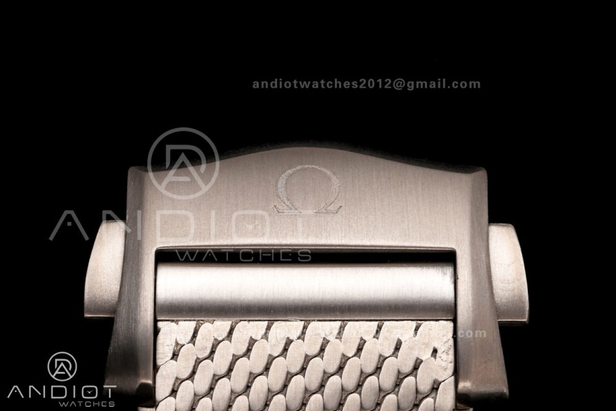 Seamaster 300 "No Time to Die" Limited Edition ORF 1:1 Best Edition on Titanium Mesh Bracelet OR8806 Super Clone