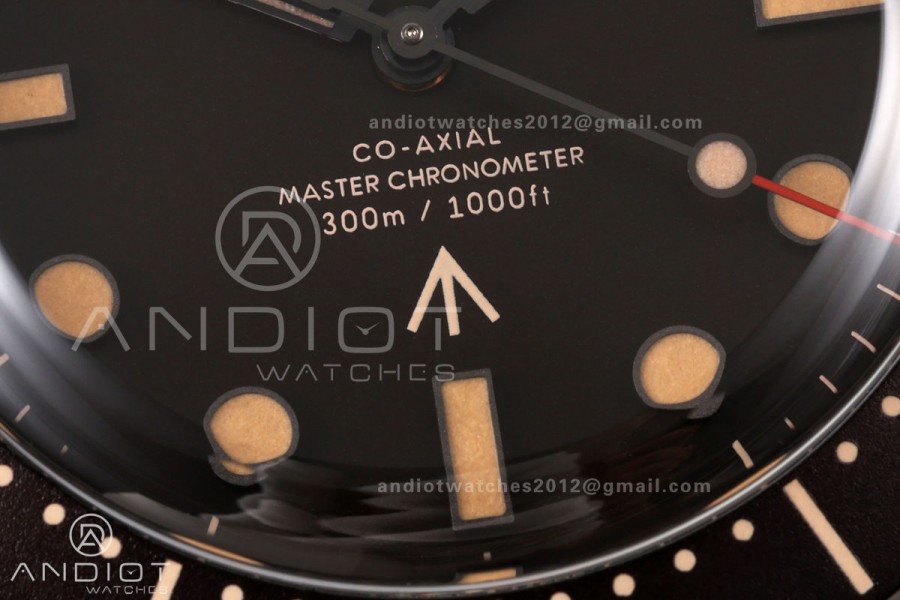 Seamaster 300 "No Time to Die" Limited Edition ORF 1:1 Best Edition on Titanium Mesh Bracelet OR8806 Super Clone