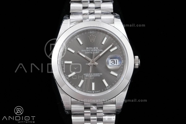 DateJust 41 126300 904L SS VSF 1:1 Best Edition Gr...