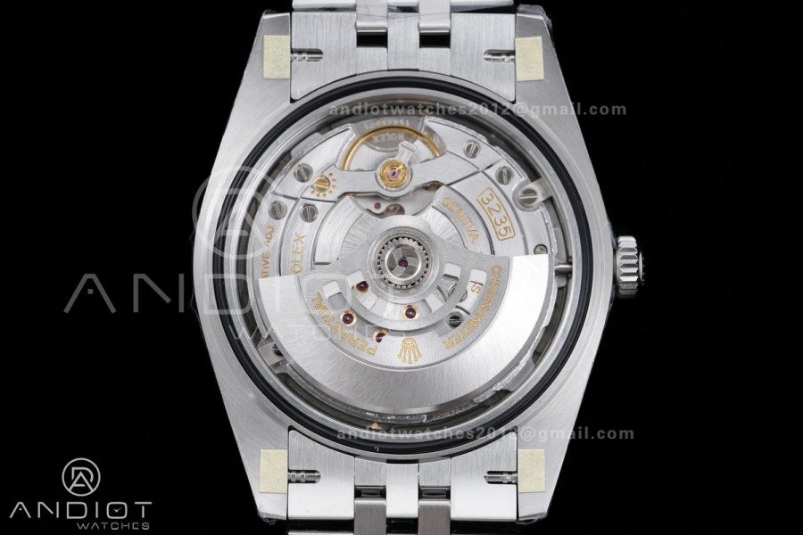 DateJust 41 126334 904L SS VSF 1:1 Best Edition Gray Diamonds Dial on Jubilee Bracelet VS3235v2 V2s (133g)Free Sprung