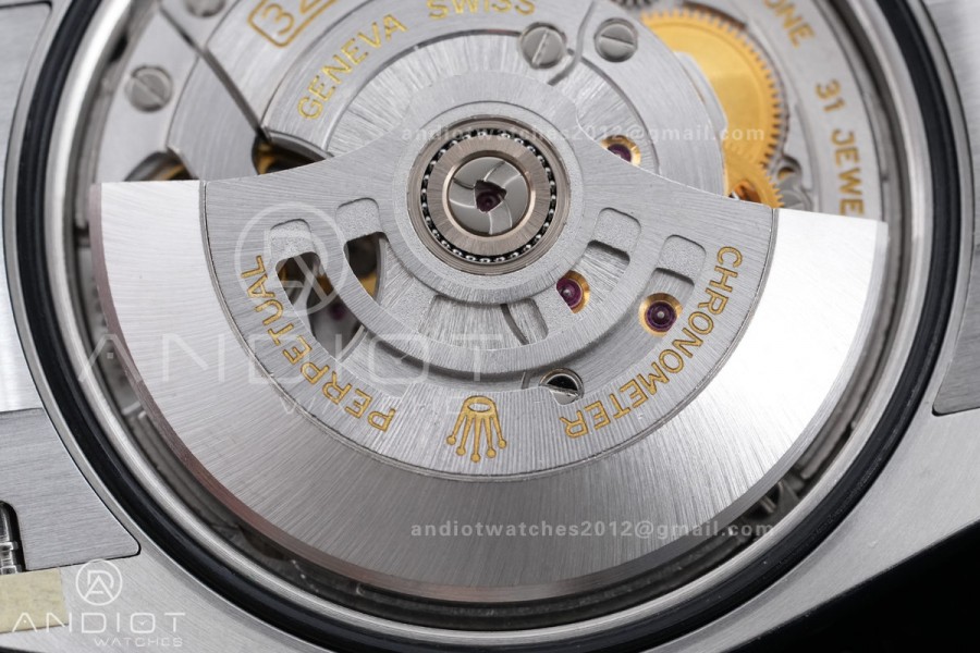 DateJust 36 SS 126234 VSF 1:1 Best Edition 904L Steel Blue Diamond Dial Diamond Bezel On Oyster Bracelet VS3235