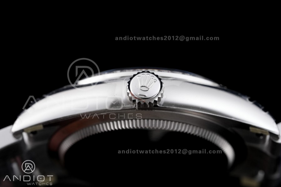 DateJust 36 SS 126234 VSF 1:1 Best Edition 904L Steel Blue Diamond Dial Diamond Bezel On Oyster Bracelet VS3235