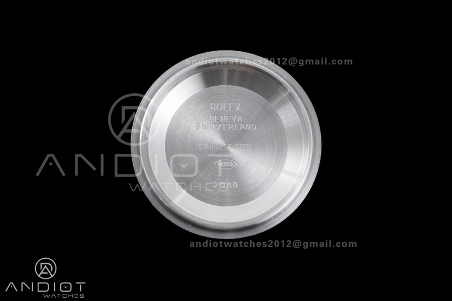 DateJust 36 SS/RG 126231 VSF 1:1 Best Edition 904L Steel Silver Leaves Dial on Jubilee Bracelet VS3235