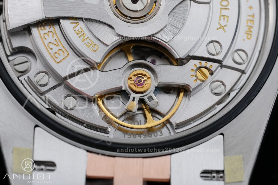DateJust 36 SS/RG 126231 VSF 1:1 Best Edition 904L Steel Gray Stick Dial on Jubilee Bracelet VS3235