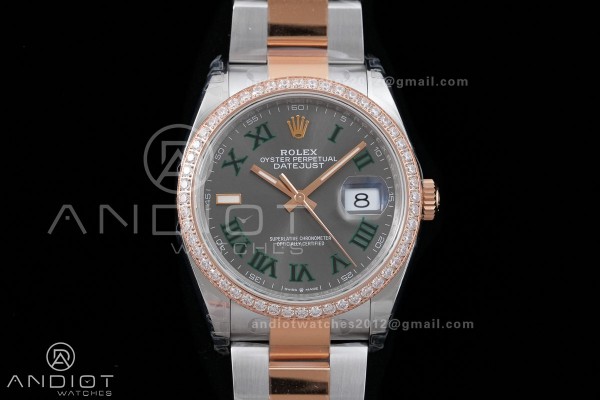 DateJust 36 SS/RG 126231 VSF 1:1 Best Edition 904L...