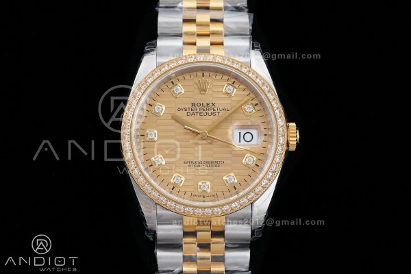 DateJust 36 SS/YG 126233 VSF 1:1 Best Edition 904L...