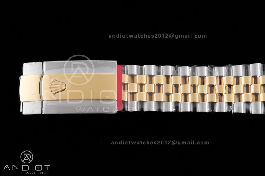 DateJust 41 126333 904L SS/YG VSF 1:1 Best Edition Black Dial on Jubilee Bracelet VS3235