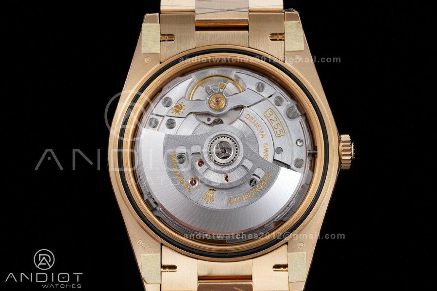 DayDate 40 228238 VSF 1:1 Best Edition Green Ombre Roman Dial on President Bracelet VS3255