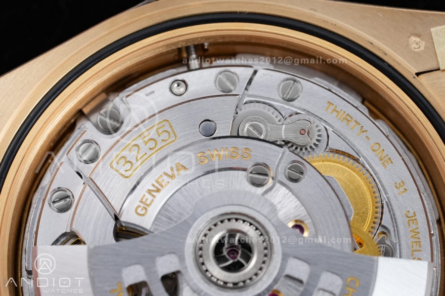 DayDate 40 228238 VSF 1:1 Best Edition YG Roman Dial on President Bracelet VS3255