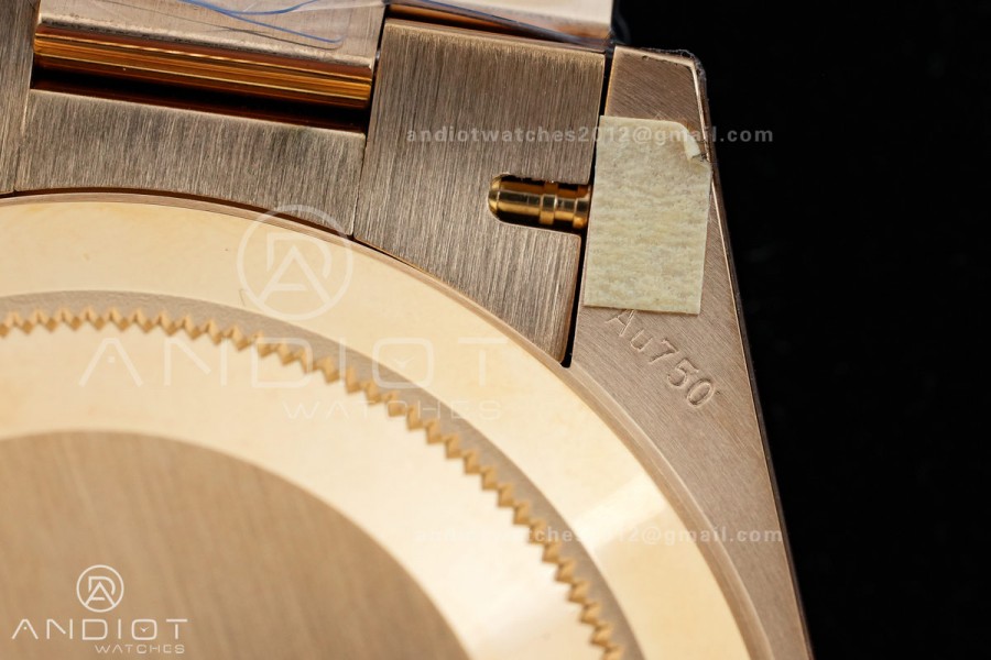 DayDate 40 228238 VSF 1:1 Best Edition YG Roman Dial on President Bracelet VS3255