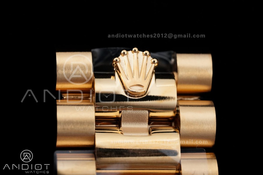 DayDate 40 228238 VSF 1:1 Best Edition YG Roman Dial on President Bracelet VS3255