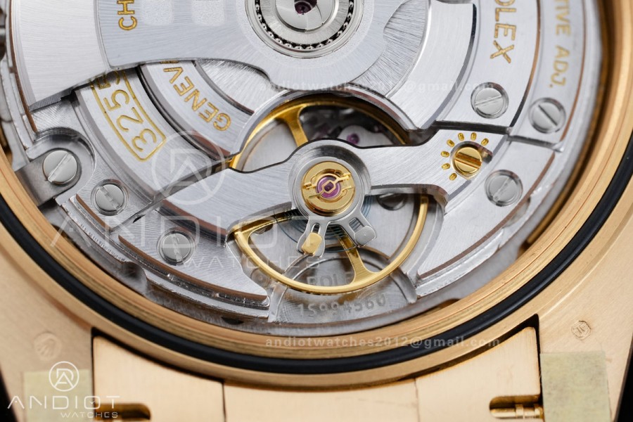 DayDate 40 228238 VSF 1:1 Best Edition YG Dial on President Bracelet VS3255