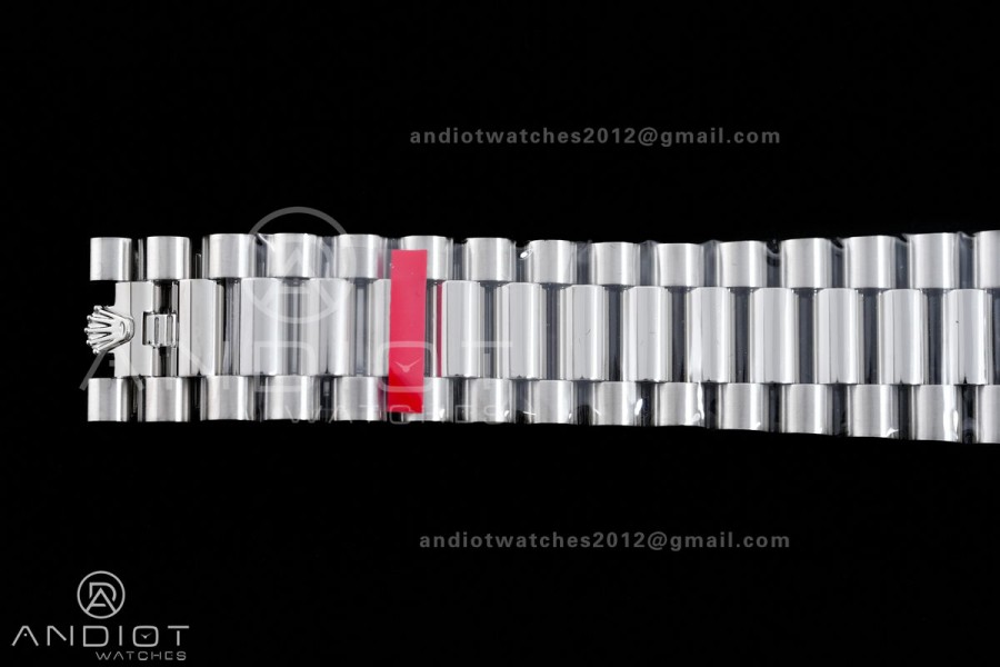 DayDate 40 228239 VSF 1:1 Best Edition Black Dial T Diamond Marker on President Bracelet VS3255