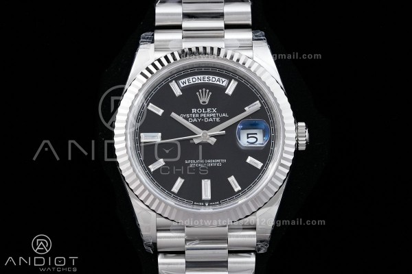 DayDate 40 228239 VSF 1:1 Best Edition Black Dial ...