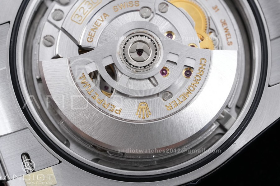 Oyster Perpetual 134303 41mm VSF 1:1 Best Edition 904L Steel 2025 Gray Dial Gold Bezel DD3230