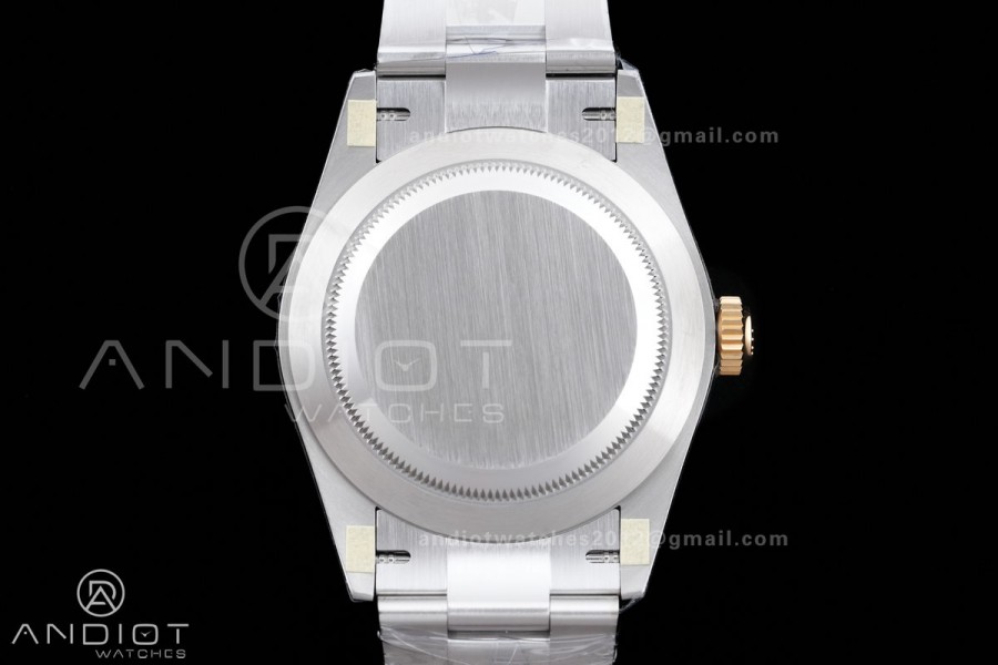 Oyster Perpetual 134303 41mm VSF 1:1 Best Edition 904L Steel 2025 Gray Dial Gold Bezel DD3230
