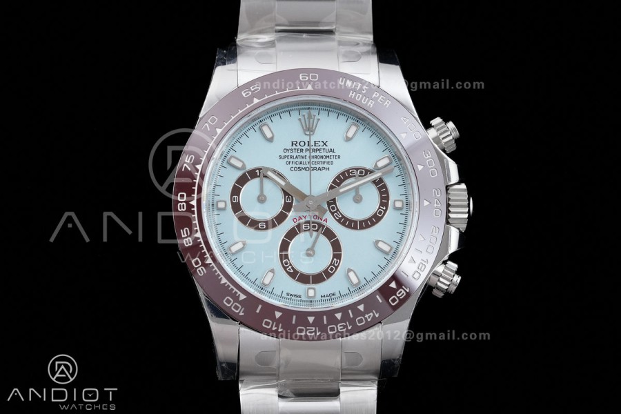 Daytona 116506 904L SS VSF 1:1 Best Edition 904L Steel Ice Blue Dial On 904L SS Braclet DD4130