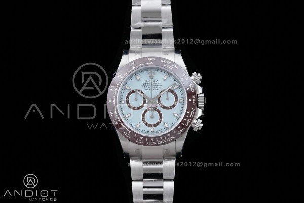Daytona 116506 Gain Weight VSF 1:1 Best Edition Ice Blue Dial Stick Marker On Oyster Bracelet DD4130