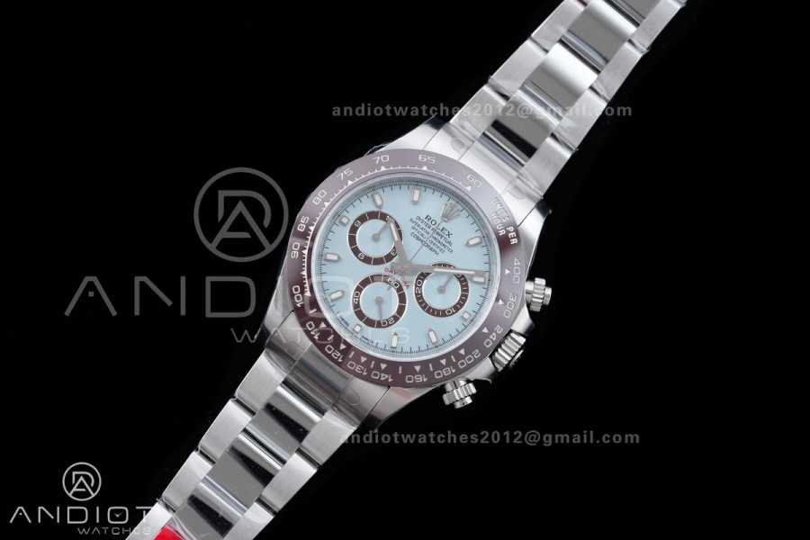 Daytona 116506 Gain Weight VSF 1:1 Best Edition Ice Blue Dial Stick Marker On Oyster Bracelet DD4130