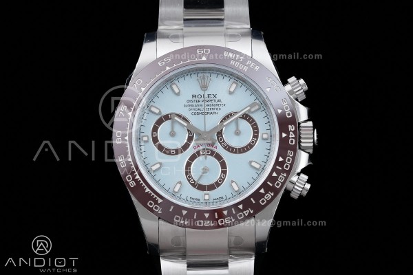 Daytona 116506 Gain Weight VSF 1:1 Best Edition Ice Blue Dial Stick Marker On Oyster Bracelet DD4130