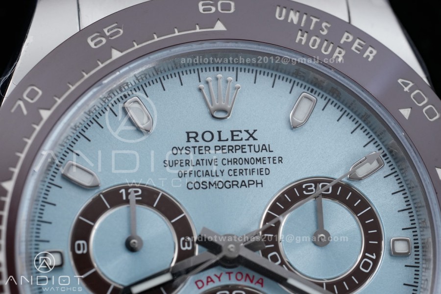 Daytona 116506 Gain Weight VSF 1:1 Best Edition Ice Blue Dial Stick Marker On Oyster Bracelet DD4130