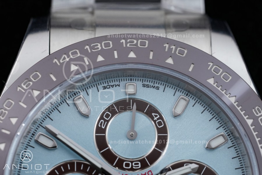 Daytona 116506 Gain Weight VSF 1:1 Best Edition Ice Blue Dial Stick Marker On Oyster Bracelet DD4130