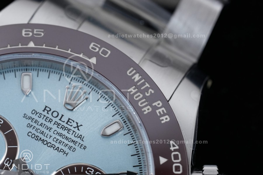 Daytona 116506 Gain Weight VSF 1:1 Best Edition Ice Blue Dial Stick Marker On Oyster Bracelet DD4130