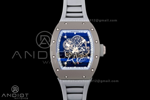 RM055 Gray Ceramic A9F 1:1 Best Edition Gray Inner...