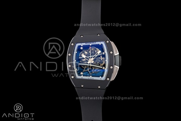 RM061 Black Ceramic A9F 1:1 Best Edition Gray Inne...