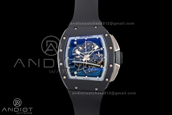 RM061 Black Ceramic A9F 1:1 Best Edition Gray Inne...