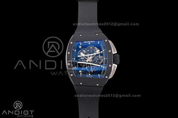 RM061 Black Ceramic A9F 1:1 Best Edition Black Inn...