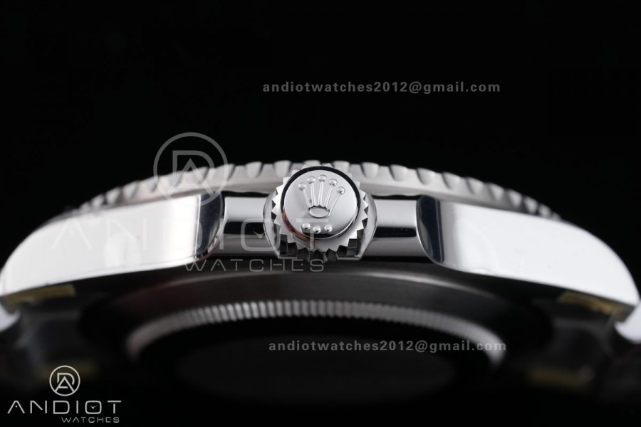 Submariner 41mm 124060 No Date RICH 1:1 Best Edition 904L SS Case and Bracelet JH3230 V2 (Free Sprung)