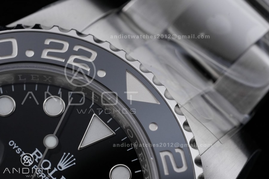 GMT-Master II 126720 VTNR LHD 904L Steel RICH 1:1 Best Edition on Oyster Bracelet JH3285 (Free Sprung) V2