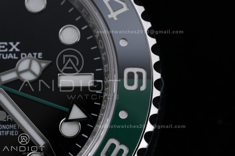 GMT-Master II 126720 VTNR LHD 904L Steel RICH 1:1 Best Edition on Oyster Bracelet JH3285 (Free Sprung) V2