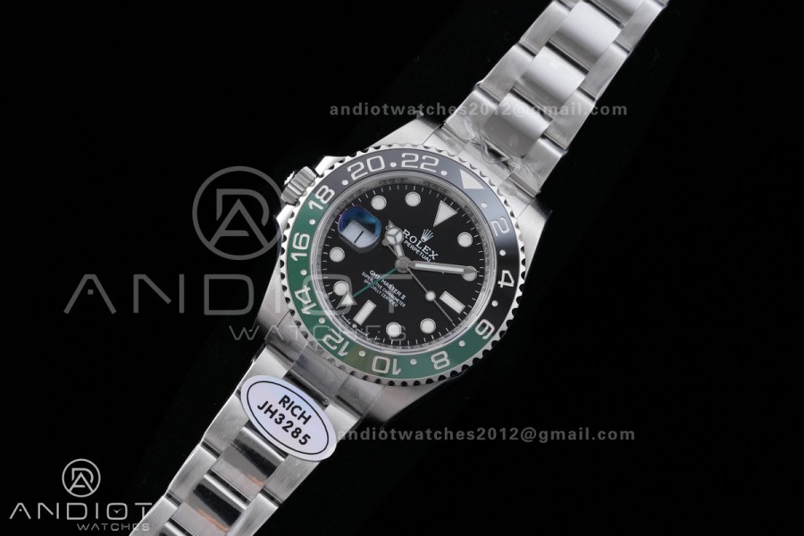 GMT-Master II 126720 VTNR LHD 904L Steel RICH 1:1 Best Edition on Oyster Bracelet JH3285 V2