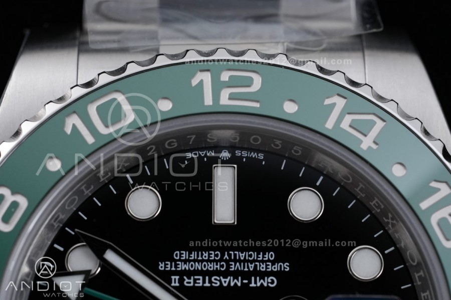 GMT-Master II 126720 VTNR LHD 904L Steel RICH 1:1 Best Edition on Oyster Bracelet JH3285 V2