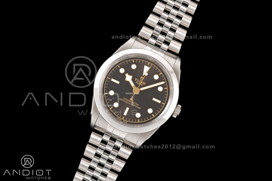 Black Bay One 41 SS HTF 1:1 Best Edition Black  Dial on SS Bracelet A26J