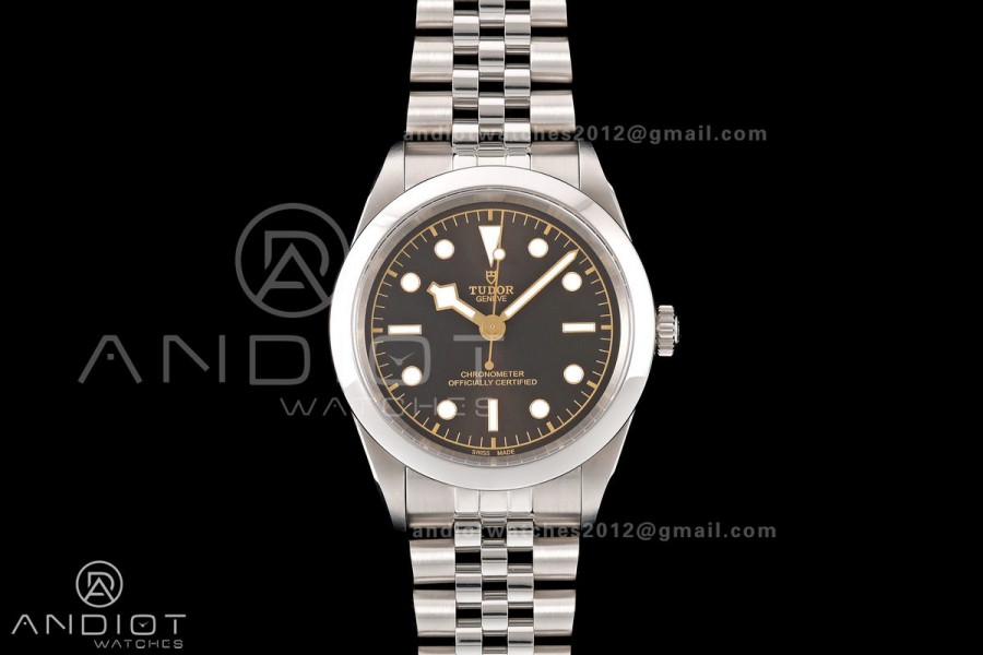 Black Bay One 41 SS HTF 1:1 Best Edition Black  Dial on SS Bracelet A26J
