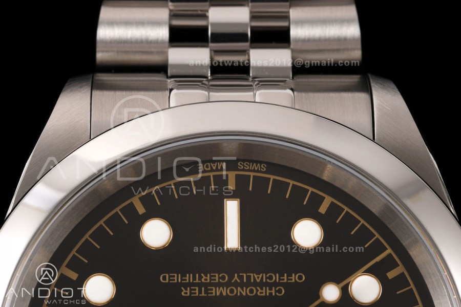Black Bay One 41 SS HTF 1:1 Best Edition Black  Dial on SS Bracelet A26J