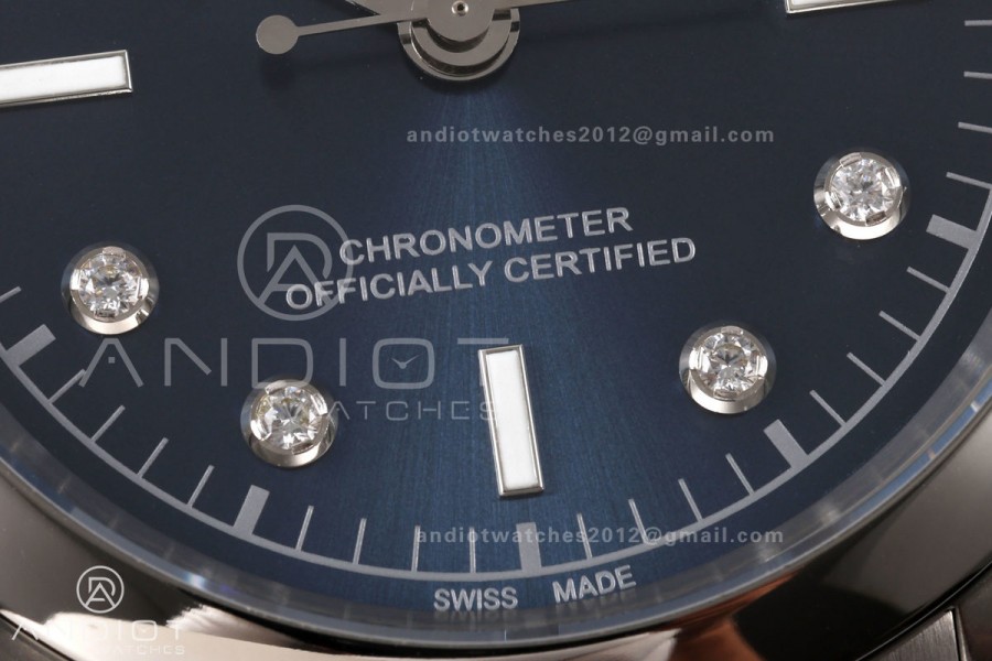 Black Bay One 41 SS HTF 1:1 Best Edition Blue Diamonds Dial on SS Bracelet A26J